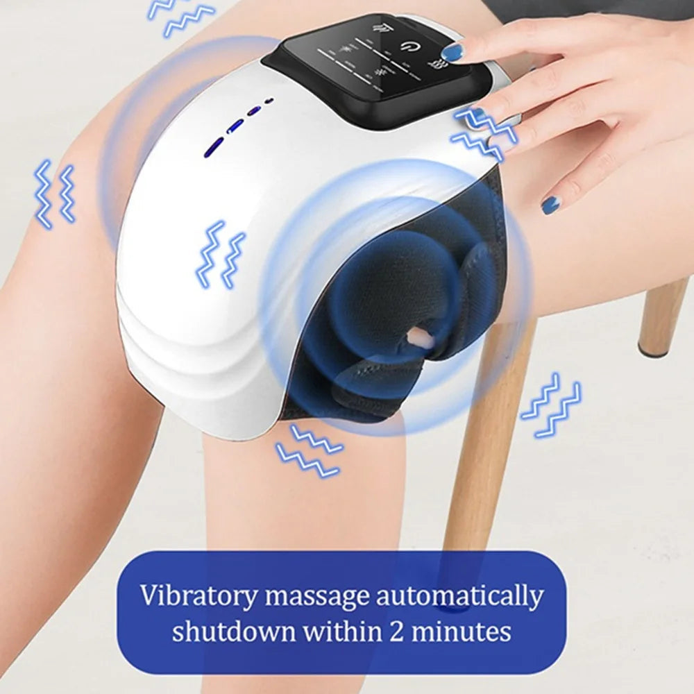 Smart Knee Massager with Heat & Vibration