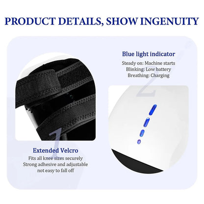 Smart Knee Massager with Heat & Vibration